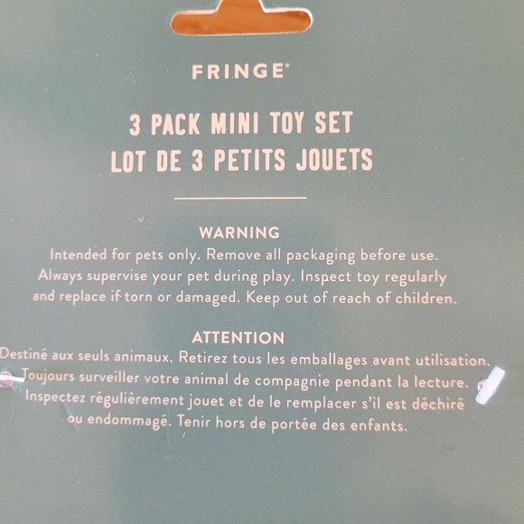 Fringe Best Dog Toy Box Light Paw Cans Dog Puppy Toys - Picture 2 of 2